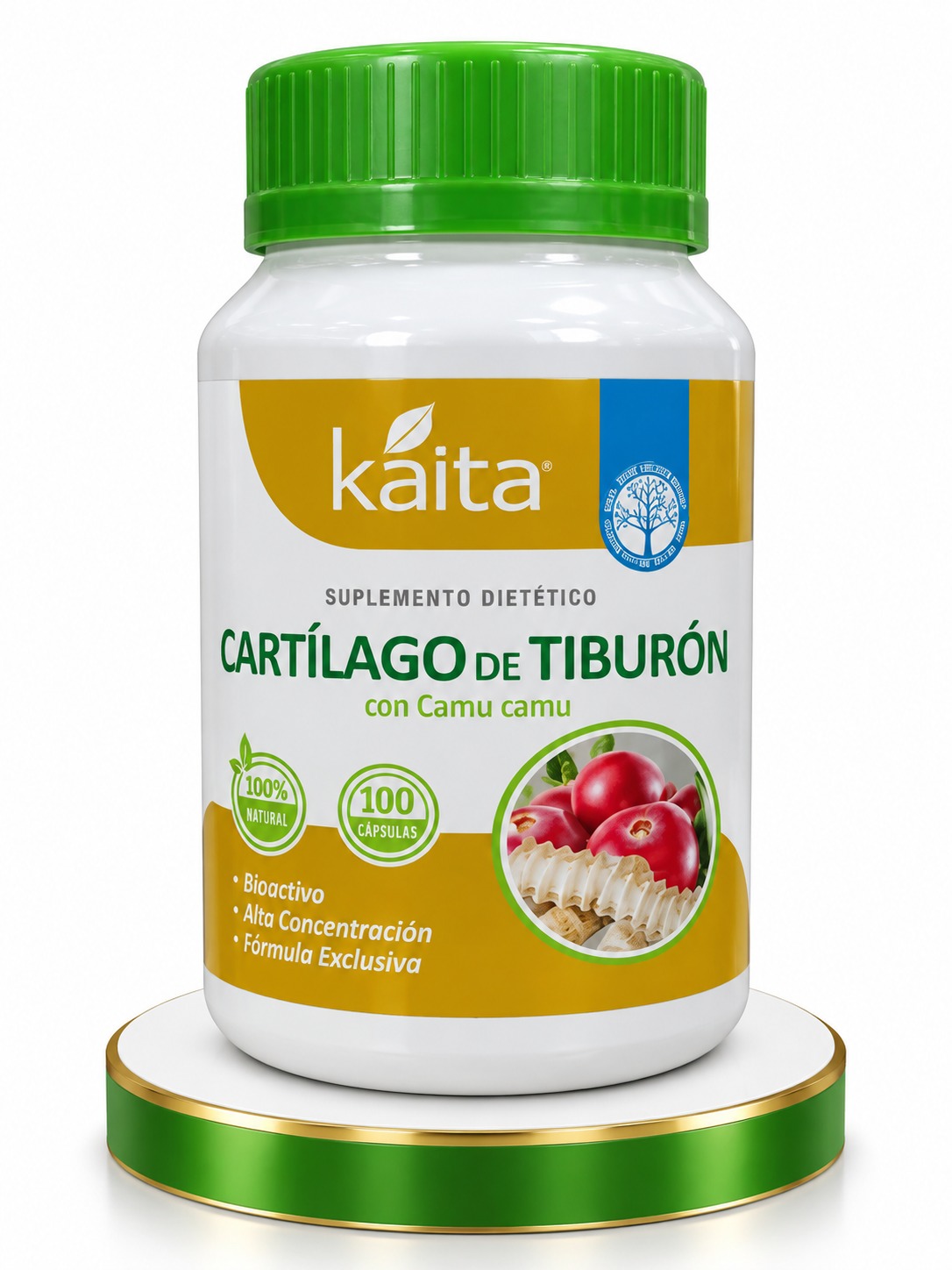 CARTILAGO DE TIBURON CAP X 100